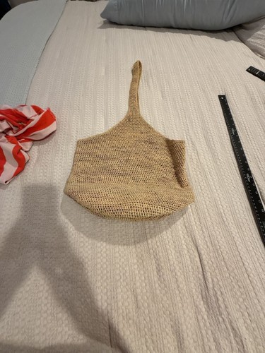 Borsa tracolla all uncinetto - borsa, a