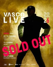 2 Biglietti Vasco Rossi Udine
