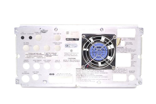 Pannello posteriore agilent - posteriore, hp/agilent