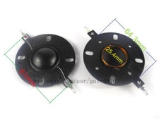 2 pezzi diaframma di ricambio per tweeter in seta per KEF 104/2, SP1191 25,4 mm VCL 8Ω