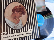 FRANCESCO DE GREGORI RIMMEL con POSTER   LP 33" ITALY EX EX