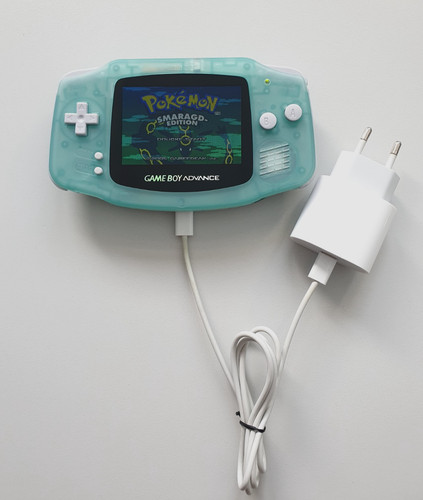 Console gba glow dark clear - console,