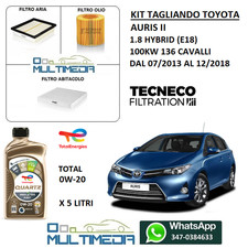 TAGLIANDO FILTRI OLIO TOTAL