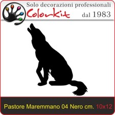 Adesivo Cane Pastore Maremmano