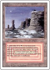Magic MTG - Plateau - Revised