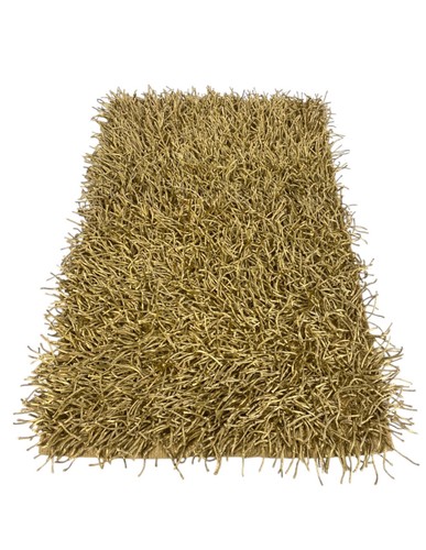 Tappeto shaggy beige moderno - tappeto,