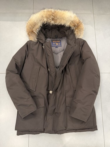 Woolrich artic parka marrone - woolrich,