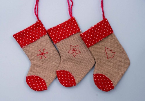 Calza befana juta - befana, beige