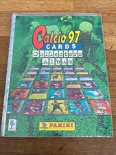 Album Panini CALCIO CARDS 97 COMPLETE collector 1997 sticker figurine calciatori