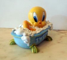 Salvadanaio VINTAGE resina TWEETY 1999 WARNER BROS