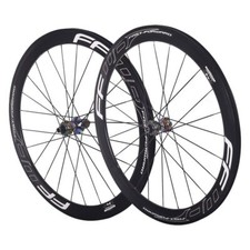 700C 30/40/50mm Ruote Bicicletta Freno a V Disco Asse Passante Bici da Strada Set Ruote