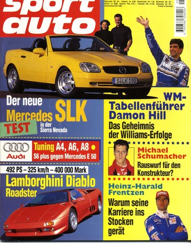 Sport auto 1996 mercedes - sport,