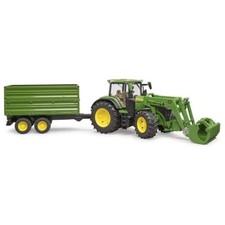 Bruder Trattore con Rimorchio scala 1:16 (79,5cm) JOHN DEERE 03155