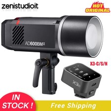 Godox AD600BMII Bowens Mount Luce per modellismo flash da esterno + trigger X3