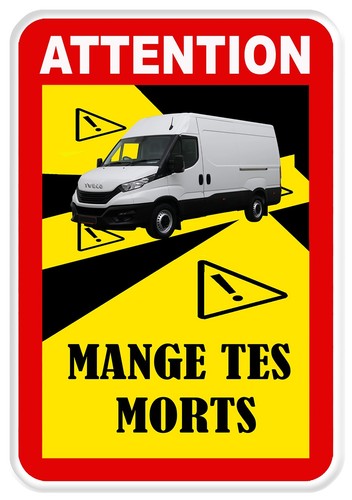 Sticker mange tes morts - sticker,