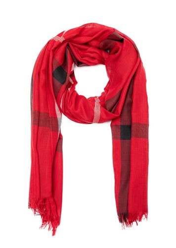 Sciarpa xxl foulard quadri - xxl,