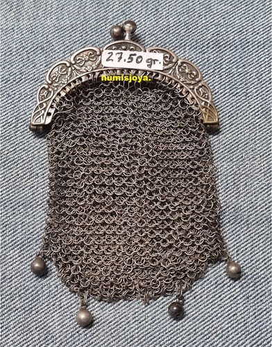 Año 1900 precioso bolso tipo - 1900.,