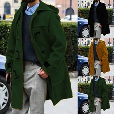 Cappotto uomo lana con