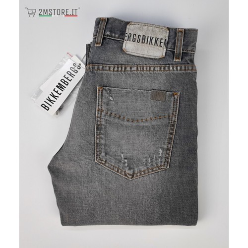 Jeans uomo bikkembergs grigio - uomo,