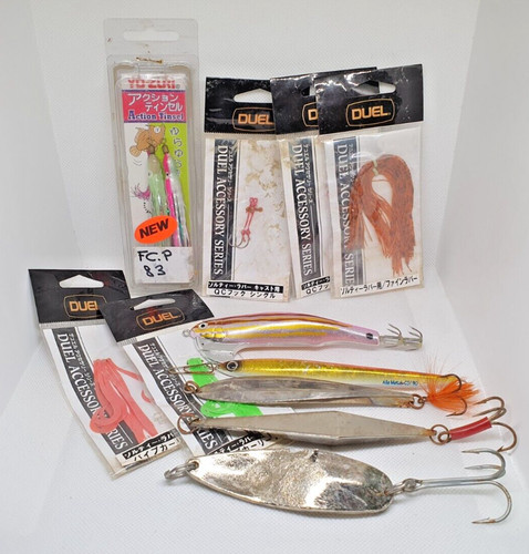 Lotto stock materiale pesca - materiale,