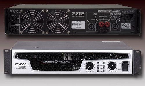 Crest audio cc4000 - cc4000, 2x