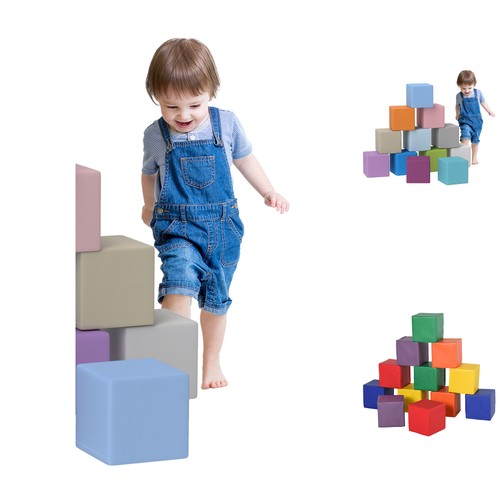Homcom set cubi morbidi - homcom,
