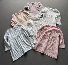 Pacchetto vestiti neonata bambina 9-12 mesi outfit prima taglia body abiti