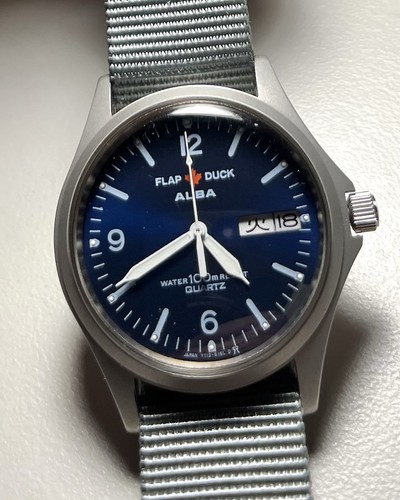 Orologio seiko alba flap duck - seiko,