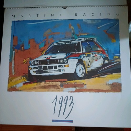 Calendario martini racing 1993 - martini,