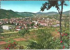 Chiasso (Ticino, Svizzera) Panorama, General View, Vue General, Blocco 4 cart.