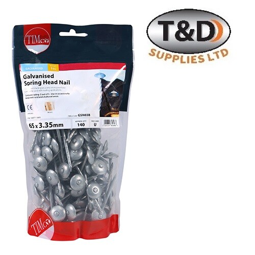 Timco chiodi per tetti con - chiodi,