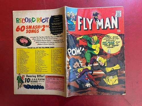 Fly man radio comics - man,
