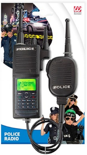 Radio della polizia carnevale - della,