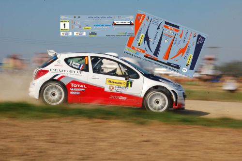 Decals peugeot 207 - 207, s2000