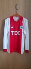 Ajax long sleeved home shirt - ajax,