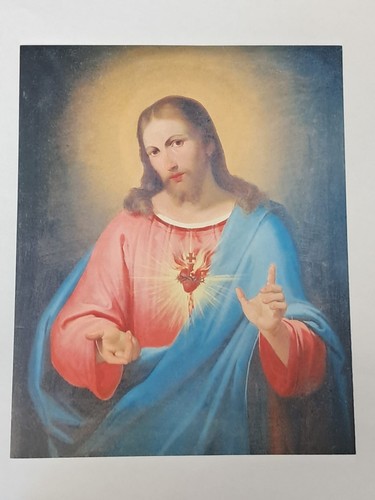 Stampa vintage sacro cuore - sacro, di