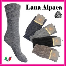 Calze Corte da Donna in di Lana ALPACA Calzini Calzettoni Invernali Caldi Calde