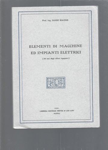 Elementi macchine ed - elementi,