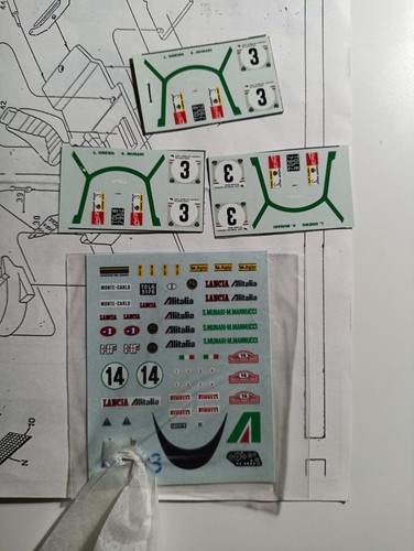 Decals lancia stratos - decals,