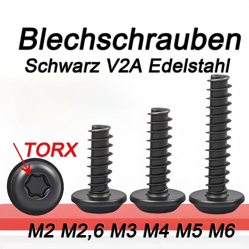 Viti autofilettanti torx - torx, in
