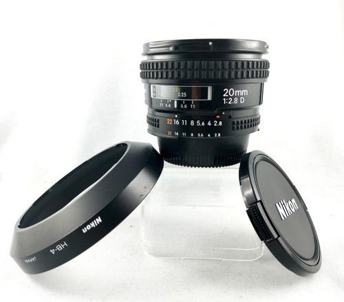 Nikon nikkor 20mm - 20mm, f/2.8