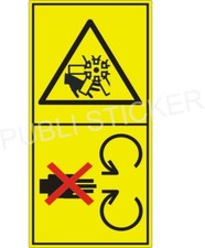 2 PITTOGRAMMI ADESIVI ISO