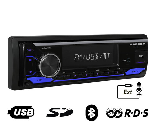 Autoradio macrom mdl3100bt - ,
