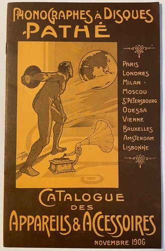 Catalogue des phonographes - catalogue,