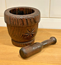 Antico pestello e mortaio