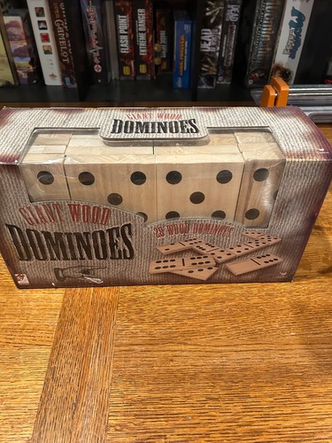 Set domino legno - legno, gigante