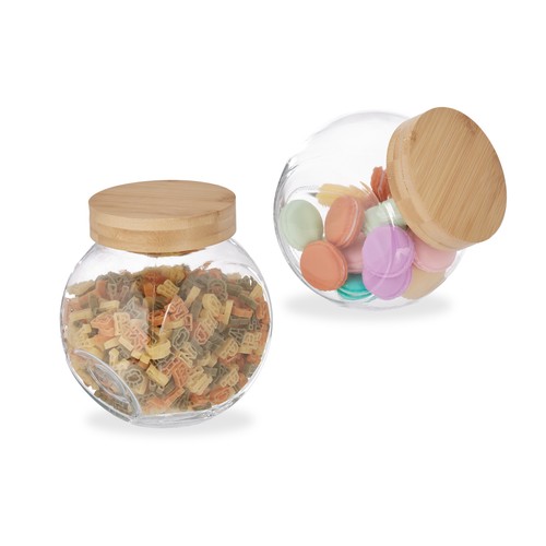 Set barattoli in vetro - set, 2