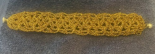 Bracciale all uncinetto - bracciale, a