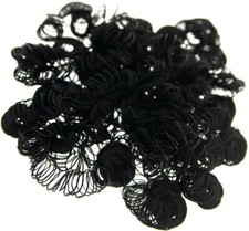 Capelli sintetici boccoli neri