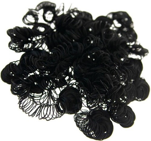 Capelli sintetici boccoli neri